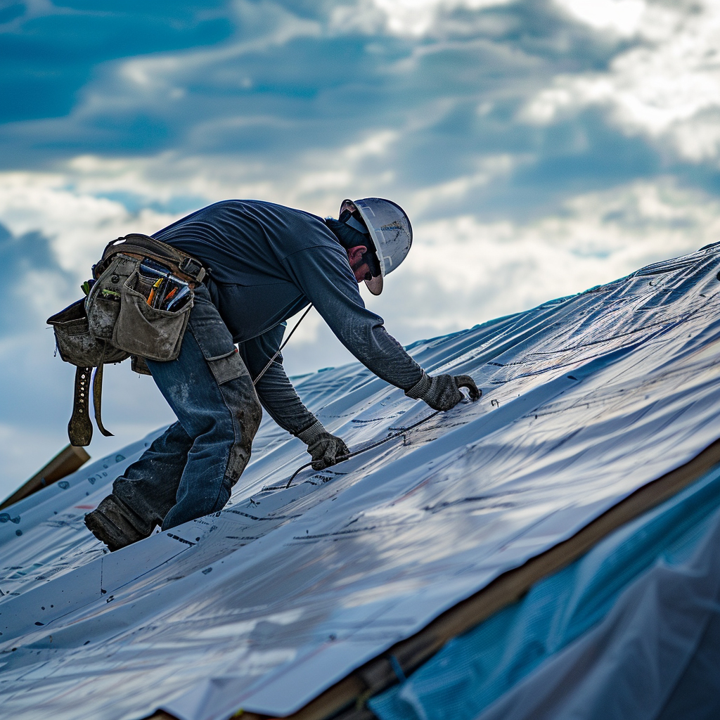 Roof Tarp Installation Service